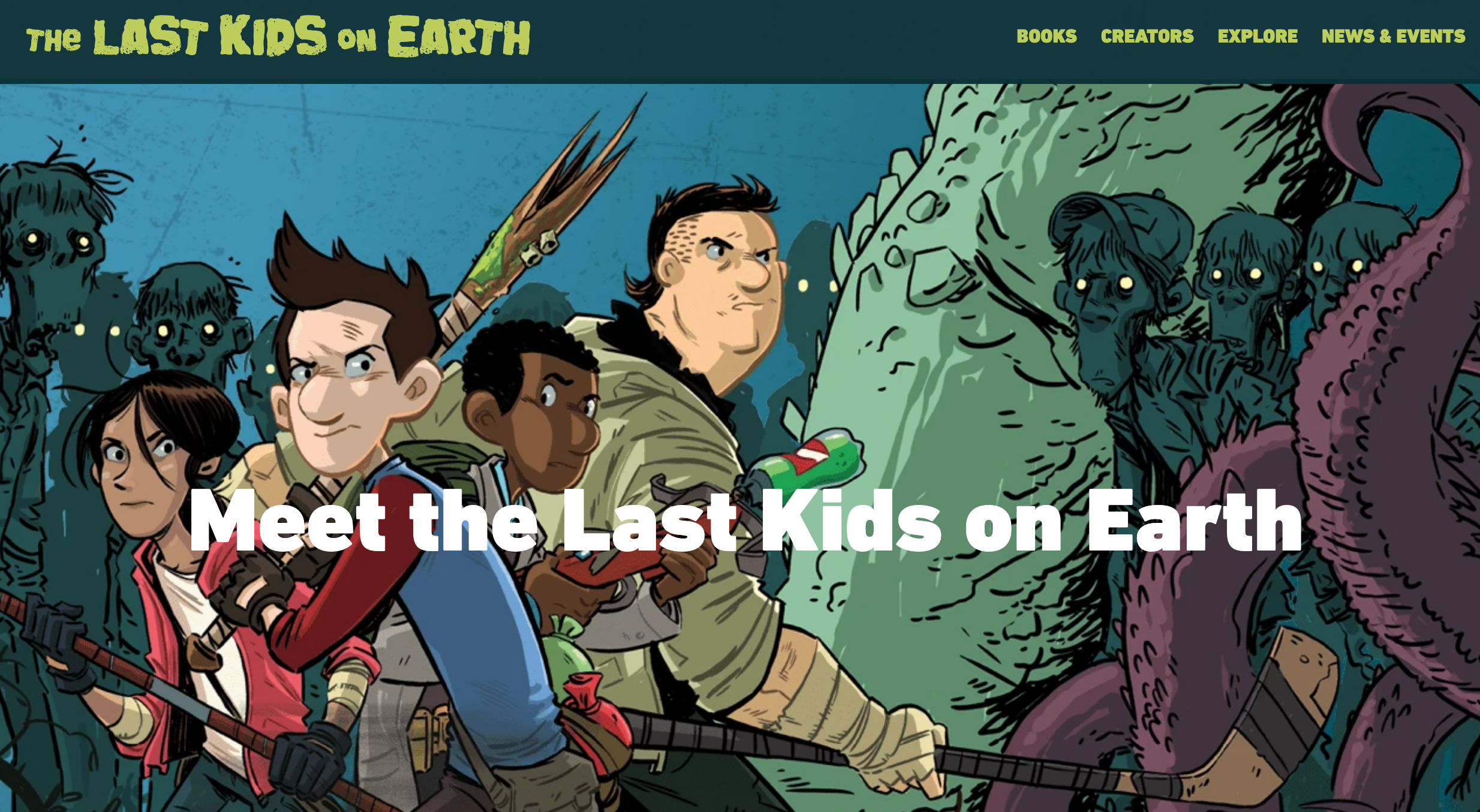 screenshot of portfolio piece