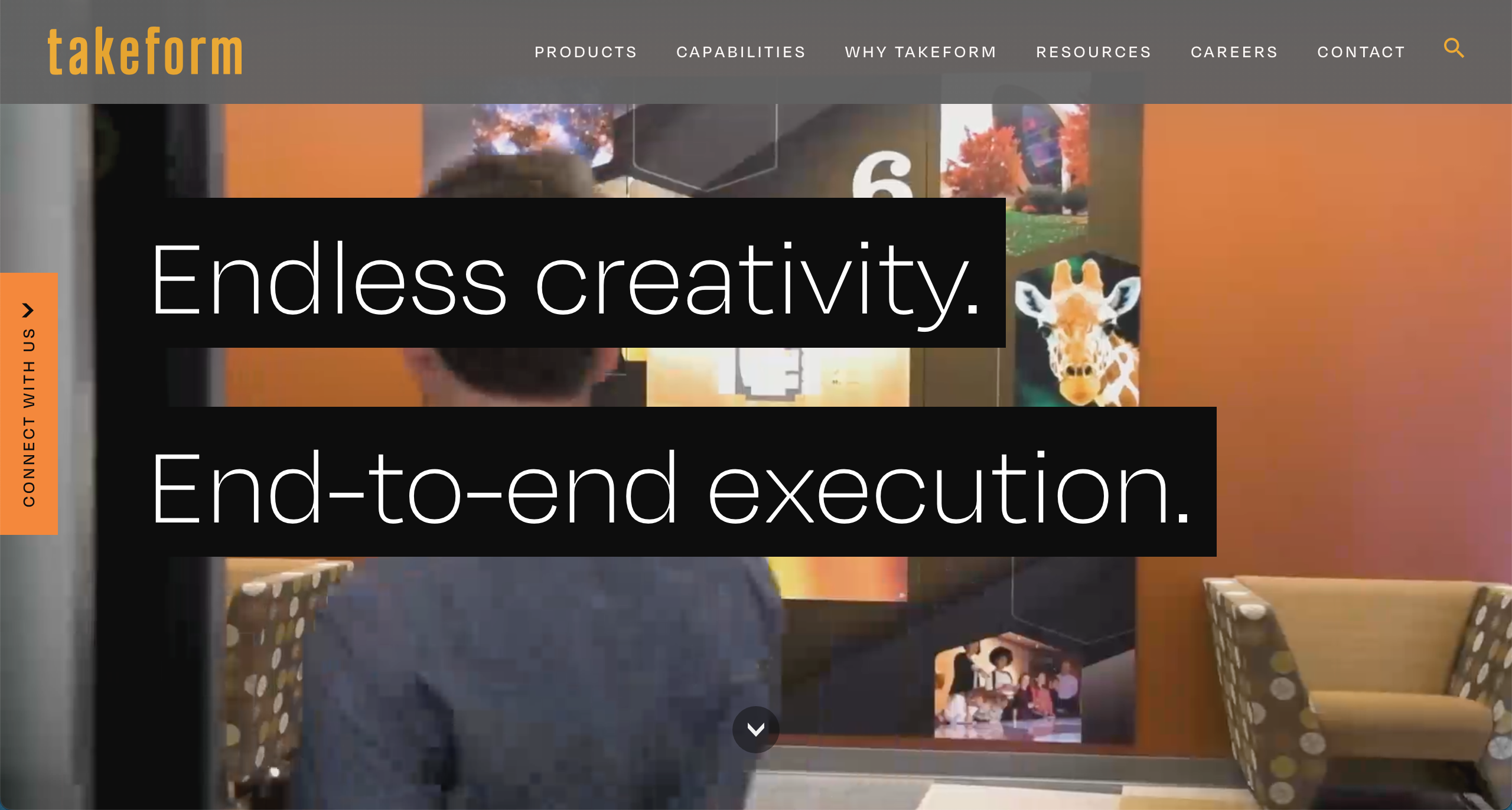 screenshot of portfolio piece